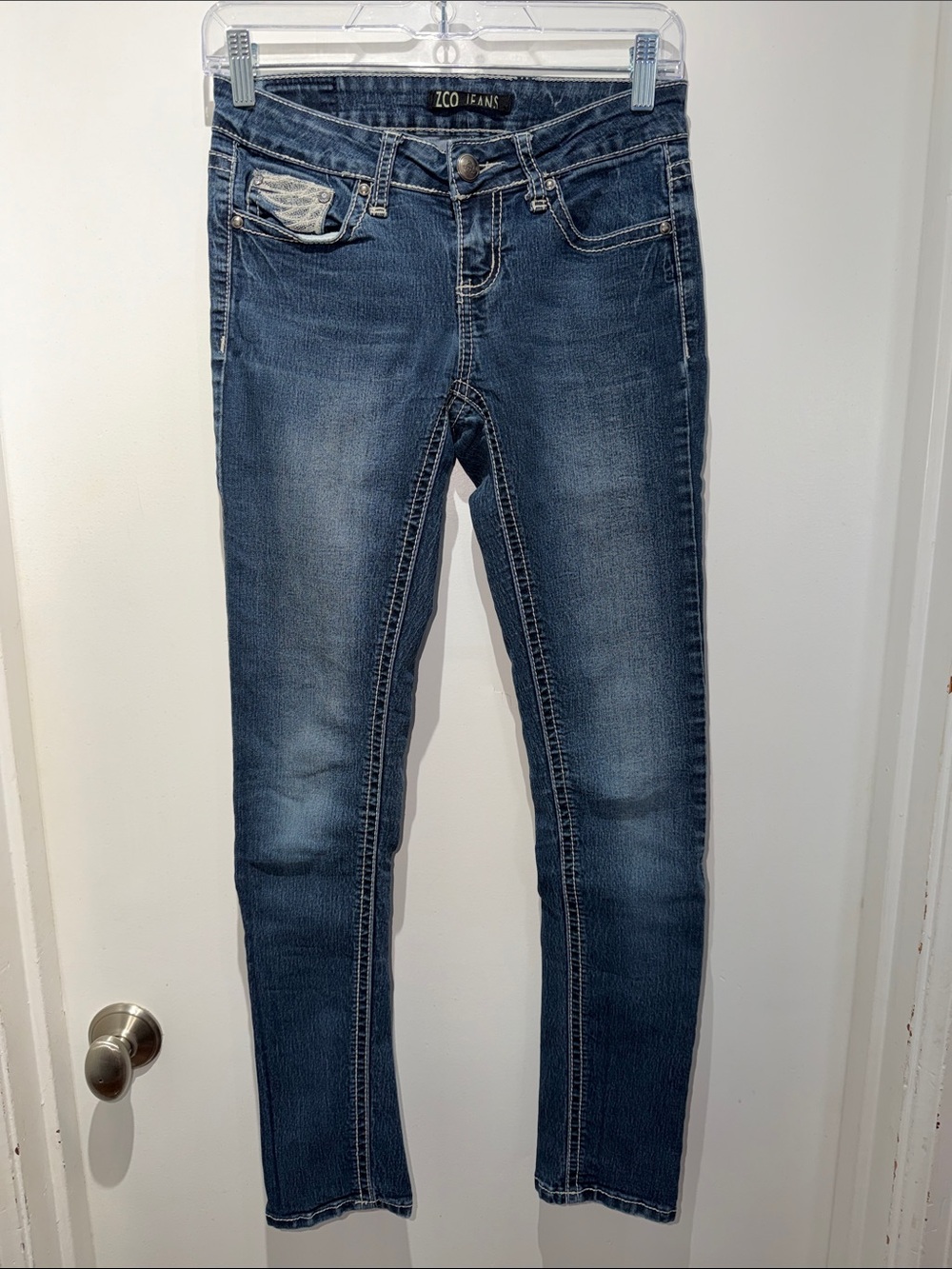 ZCO Jeans Women's Mid-Blue Skinny Jeans